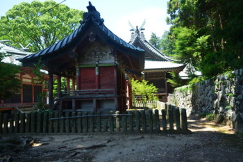 筑波山神社の境内