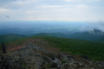 安達太良山の眺めです。その１
