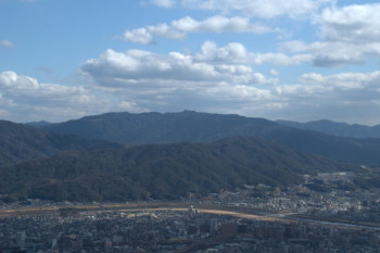 武田山から写した呉娑々宇山