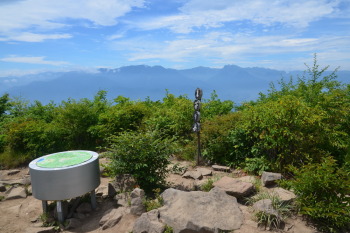 茅ヶ岳の眺望です。その２