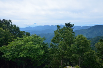 雲取山の眺め