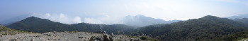 武奈ヶ岳のパノラマです。その１