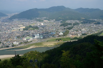 岐阜城からの眺めです。その１