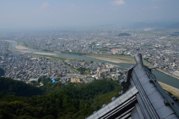岐阜城からの眺めです。その２
