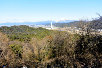 佐和山城跡の眺めです。その４