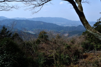 笠置山の眺めです。その２