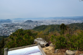 日浦山の眺めです。その１
