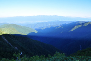 三伏山の眺めです。その１