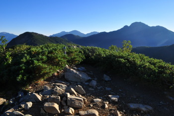 三伏山の眺めです。その２