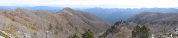 桧塚奥峰のパノラマです。その１