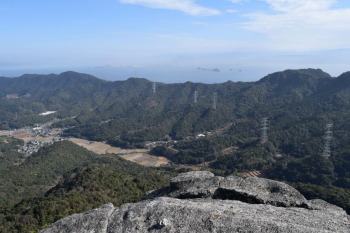 次郎丸岳の眺めです。その１