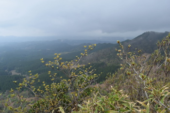 越敷岳の眺め