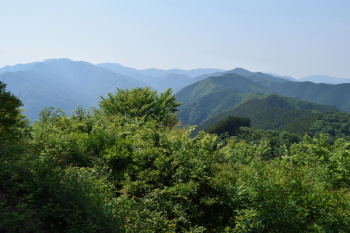 岩茸石山の眺めです。その２