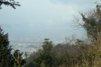 松笠山の眺望