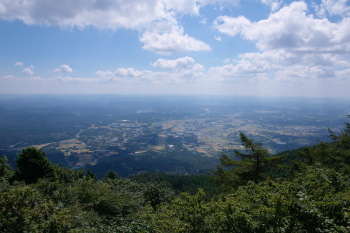 大神岩の眺望