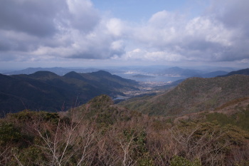 嘉納山の眺望
