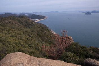 ニコニコ岩付近からの眺望です。その１