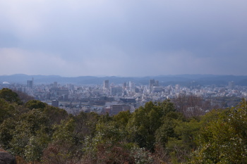 三勲神社跡からの眺望
