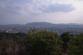 福山市街の眺望
