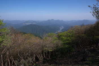 三峰山の眺望