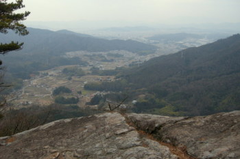 見晴大岩からの眺望