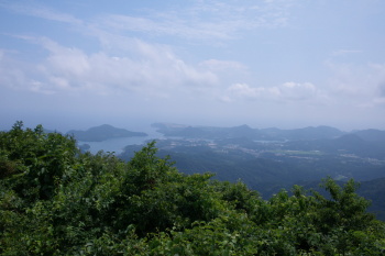 大満寺山の眺望