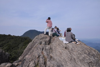 天童岩（標高516m）