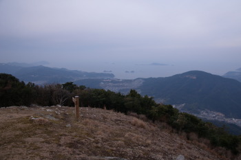 八郎岳の眺望です。その１