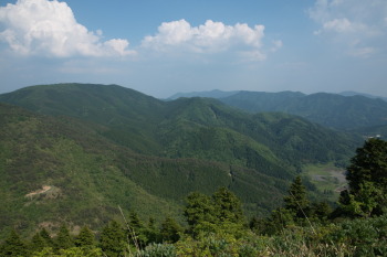 剣山の眺望です。その３