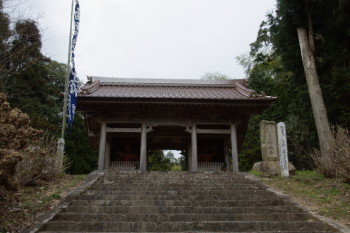 竹林寺の仁王門