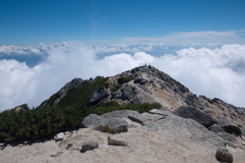 甲斐駒ヶ岳の眺望です。その１