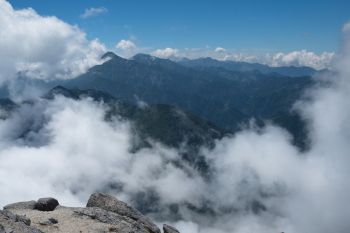 甲斐駒ヶ岳の眺望です。その４