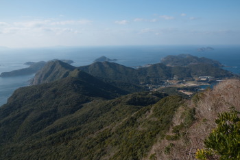 志々伎山の眺望です。その１