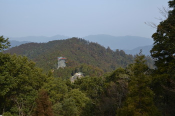 太竜寺山の眺め